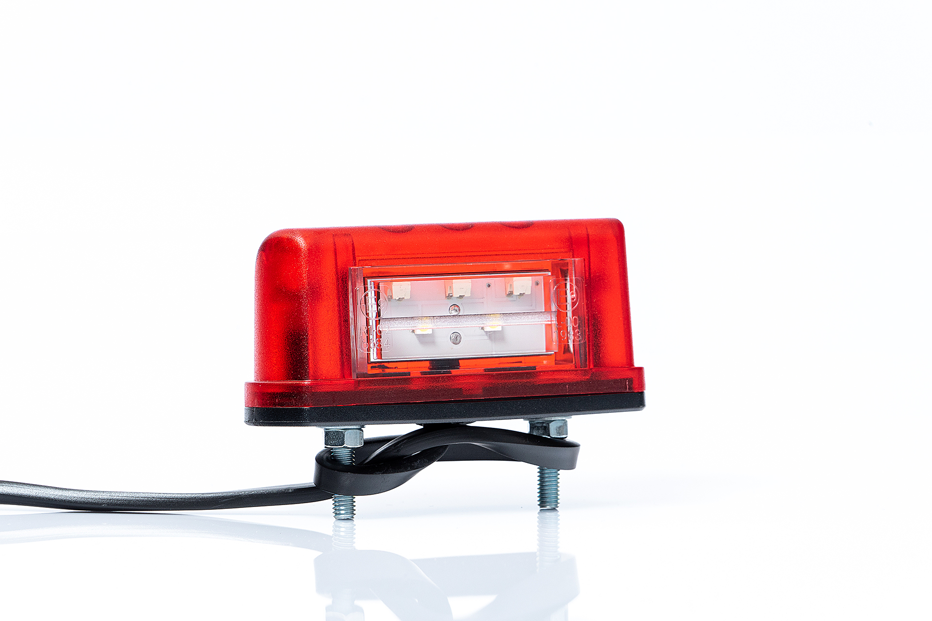 Фонарь подсветки номера LED, с боковым габаритом