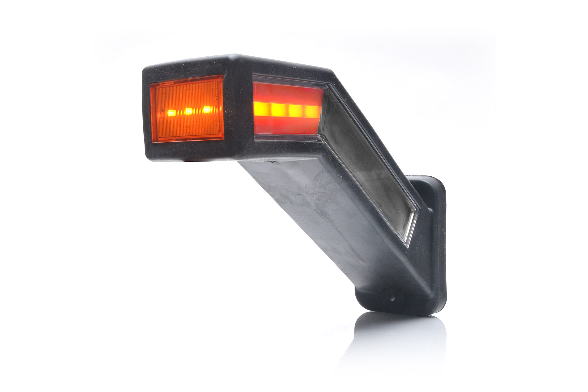 Combinational position lamp, front-tail-side light and indicator 1454 L W16812