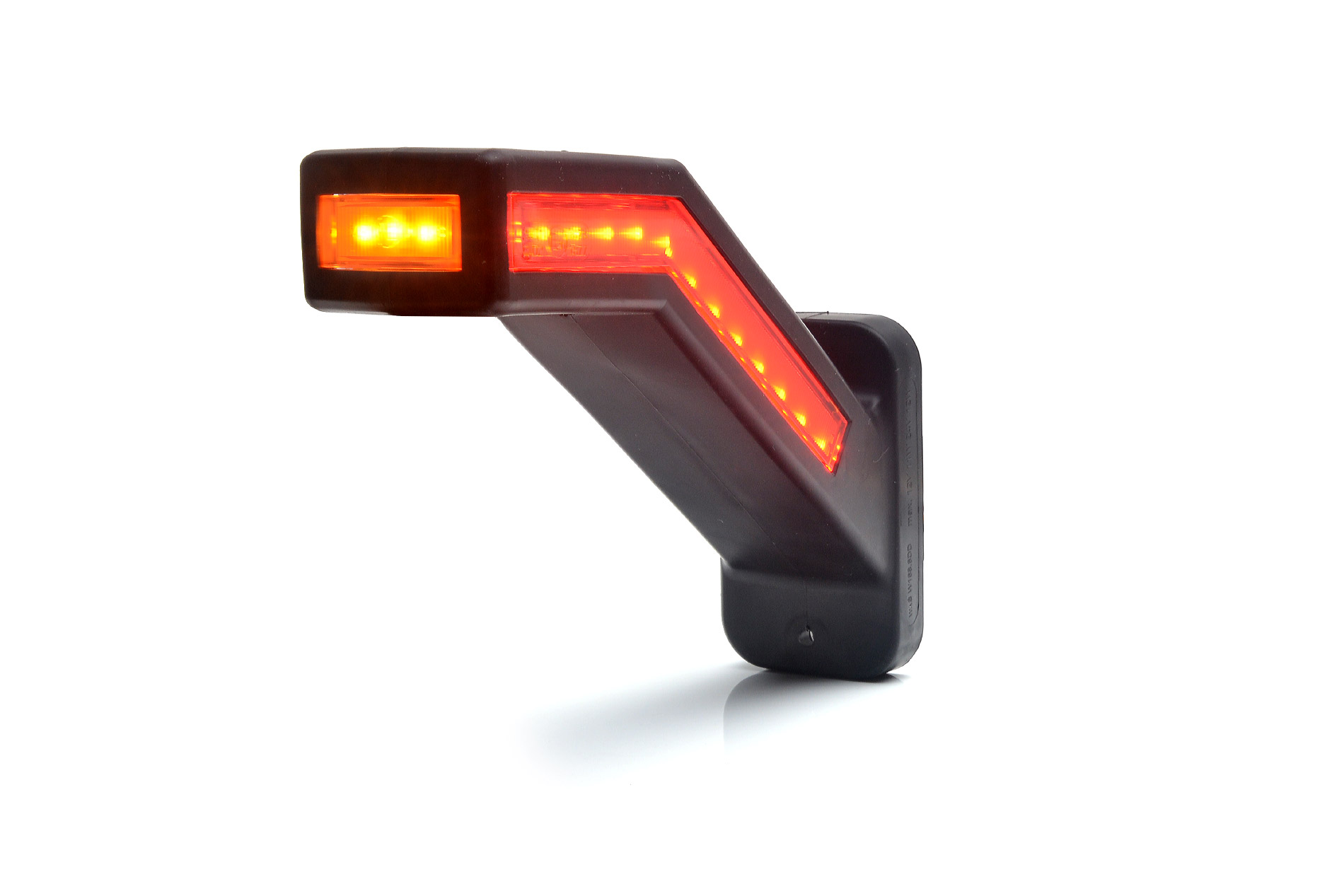 Combinational position lamp, front-tail-side light and indicator 1344L / 1344L ADR W1687-8