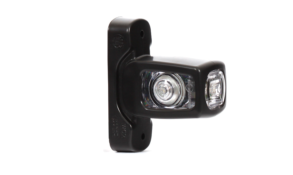Front assembly end-outline and side marker reflex reflector lamp 286 / 286 ADR W62