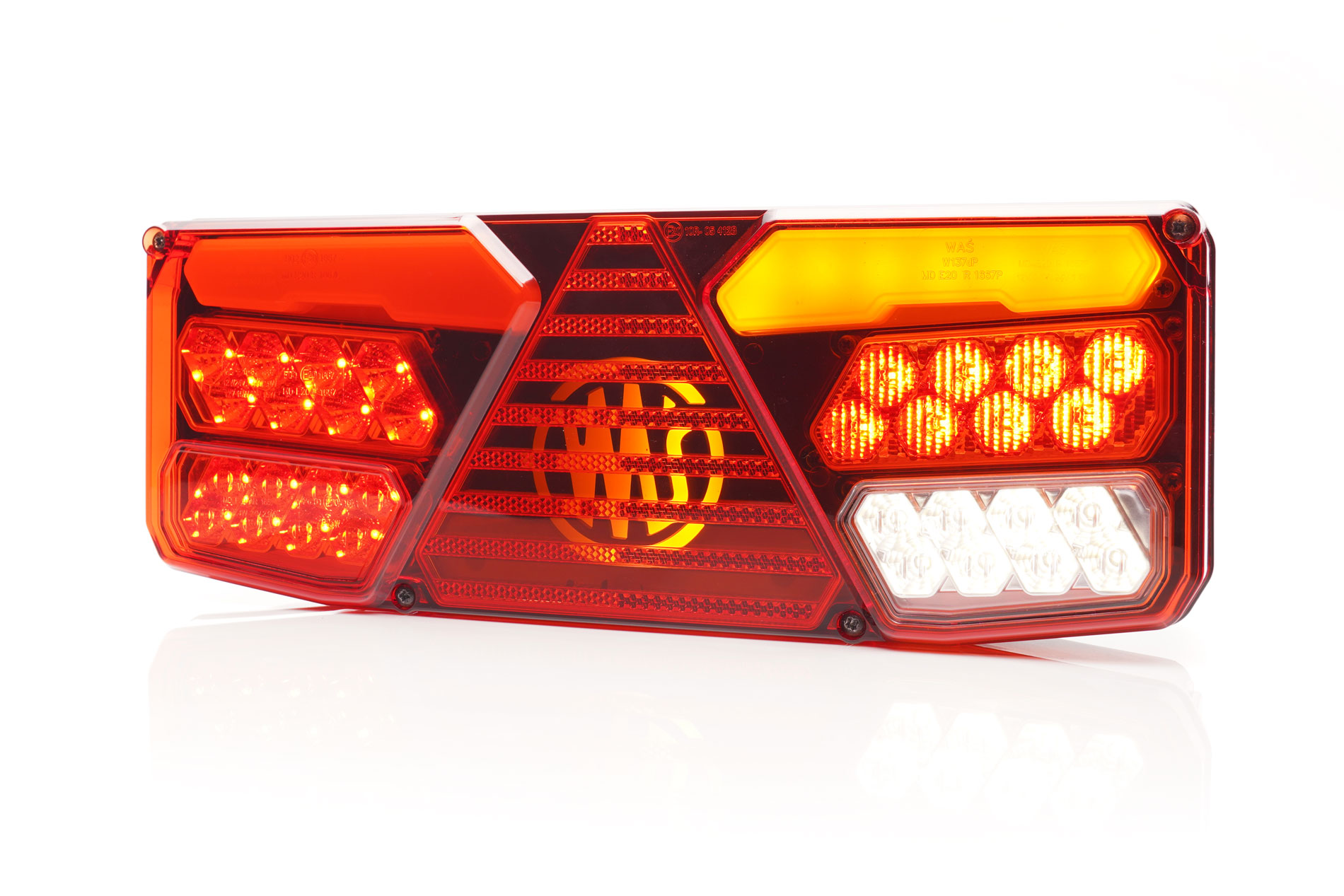 Multifunctional rear lamp W137DD-LOGO
