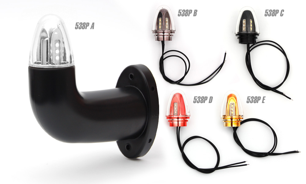 Front-rear end-outline lamp 538P