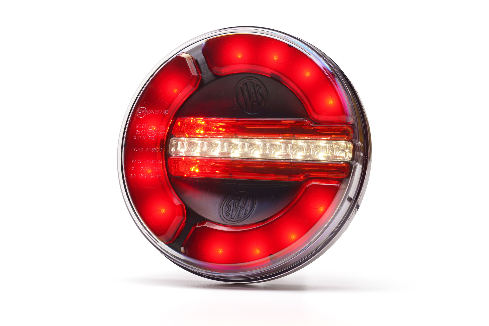 LED multifunctional rear lamp 1130 2F BLACK / 1130 2F BLACK ADR