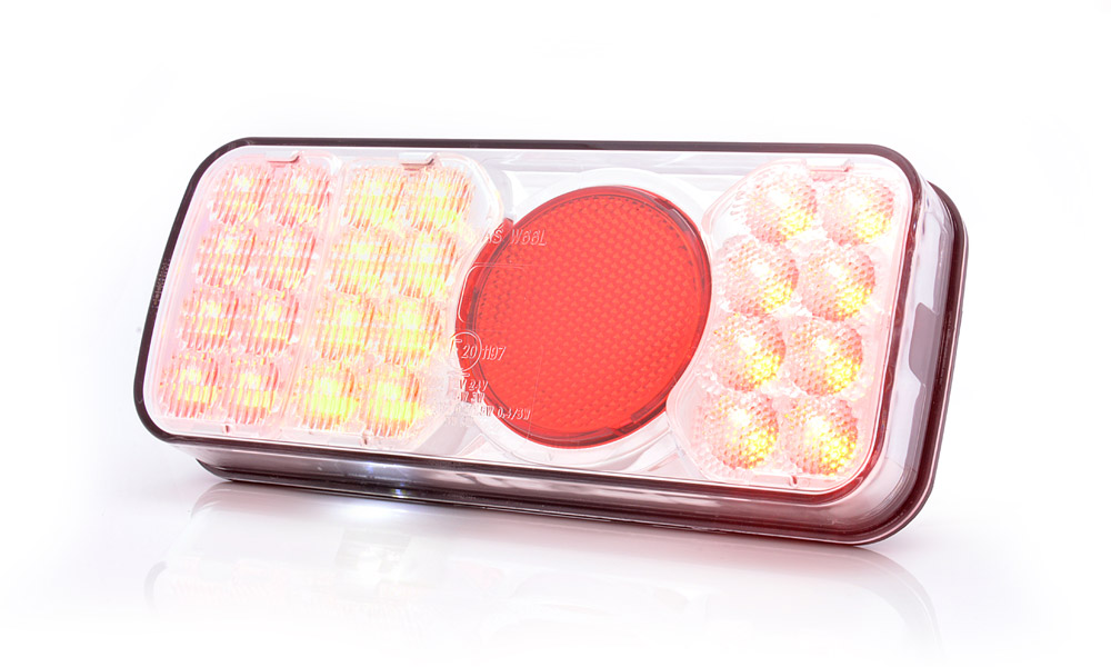 Multifunctional rear lamp 311 / 311 ADR W66L-W66P