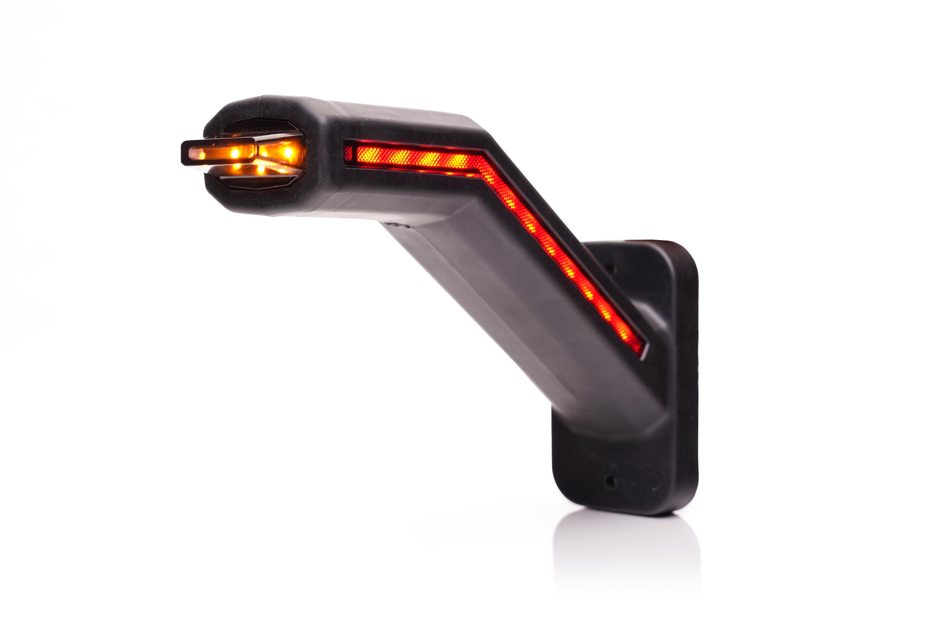 Front-rear end-outline and side marker lamp and rear indicator 2070 DD L DARK W26912