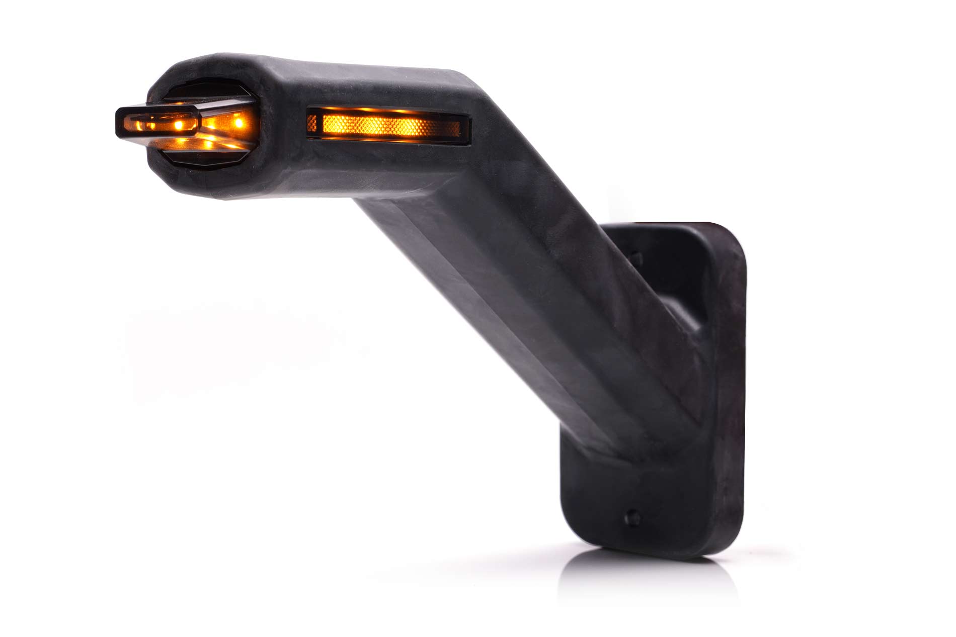Front-rear end-outline and side marker lamp with side indicator 2097 L DARK W26943