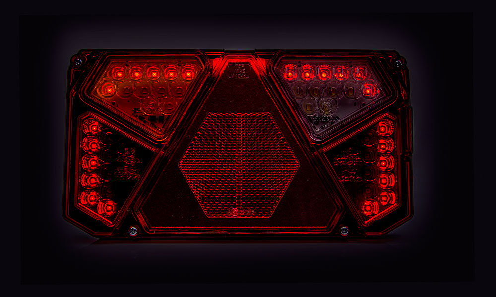 Multifunctional rear lamp W124DE