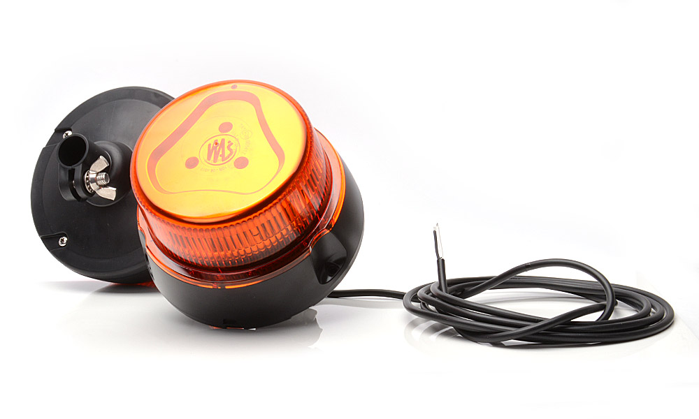 Beacon, amber (8 programs, clear lens, tube mount, round cable 3m) 852.6 / 852.6 ADR 8526