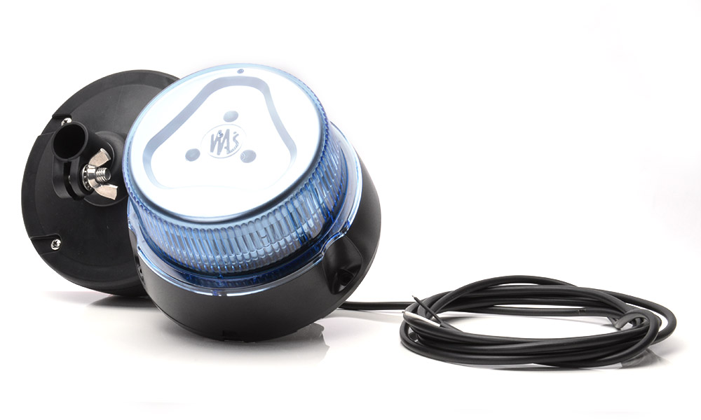 Beacon, blue (8 programs, blue lens, tube mount, round cable 3m) 853.6 / 853.6 ADR 8536