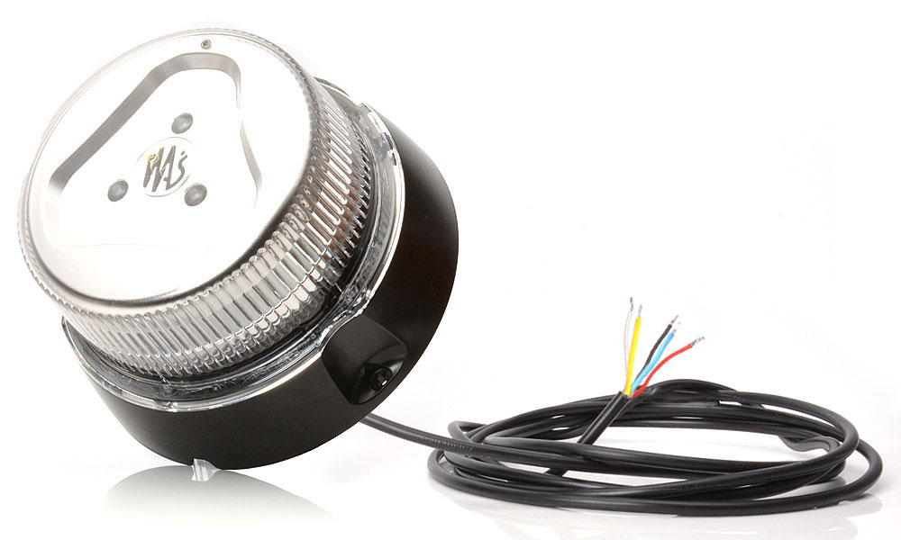 Beacon (1program, clear lens, 3 bolt mount, round cable 3m) 866.10SYNC / 866.10SYNC ADR