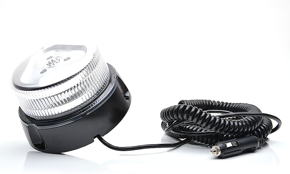 Beacon (1 program, clear lens, magnet mount, spiral cable 7m with cigarette lighter plug) 868.8D 8688D