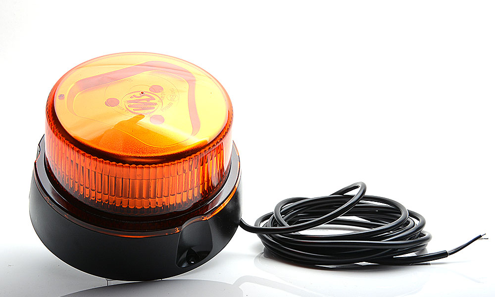 Lampa ostrzegawcza (1 program, klosz żółty, bez magnesu, przewód zwykły 3m, bez wtyku) 866.4 / 866.4 ADR