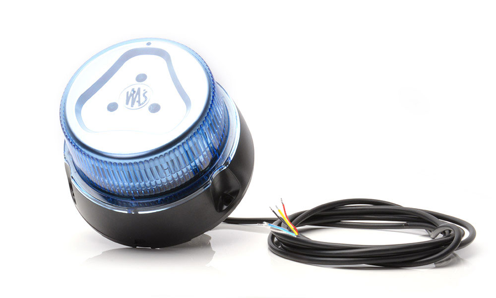 Beacon, blue (1 program, blue lens, tube mount, round cable 3m) 867.6SYNC / 867.6SYNC ADR 8676SYNC