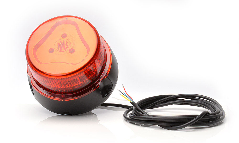 Beacon, red (1 program, red lens, tube mount, round cable 3m) 868.6SYNC / 868.6SYNC ADR 8686SYNC