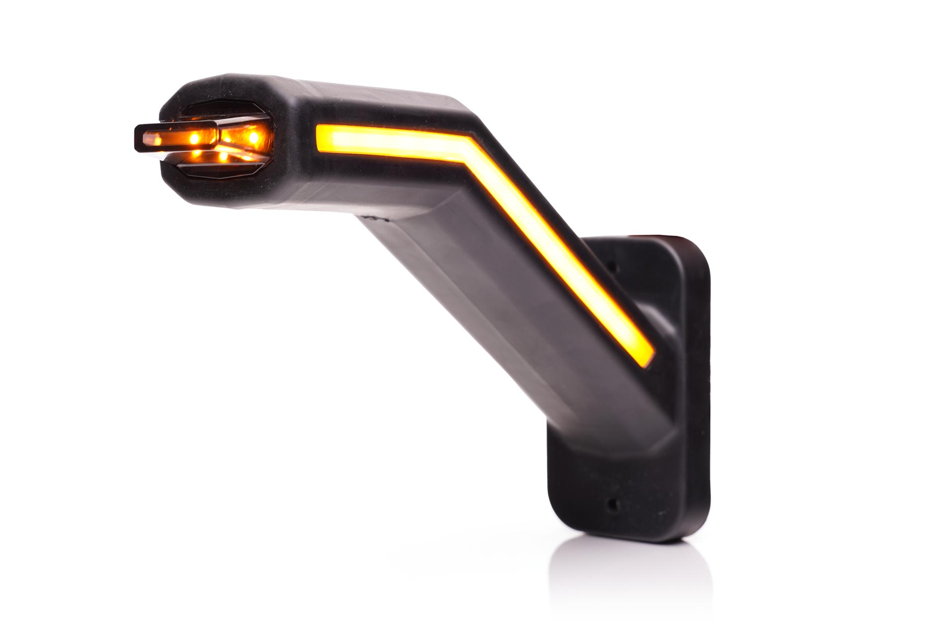 Front-rear end-outline and side marker lamp with side indicator 2075 L N