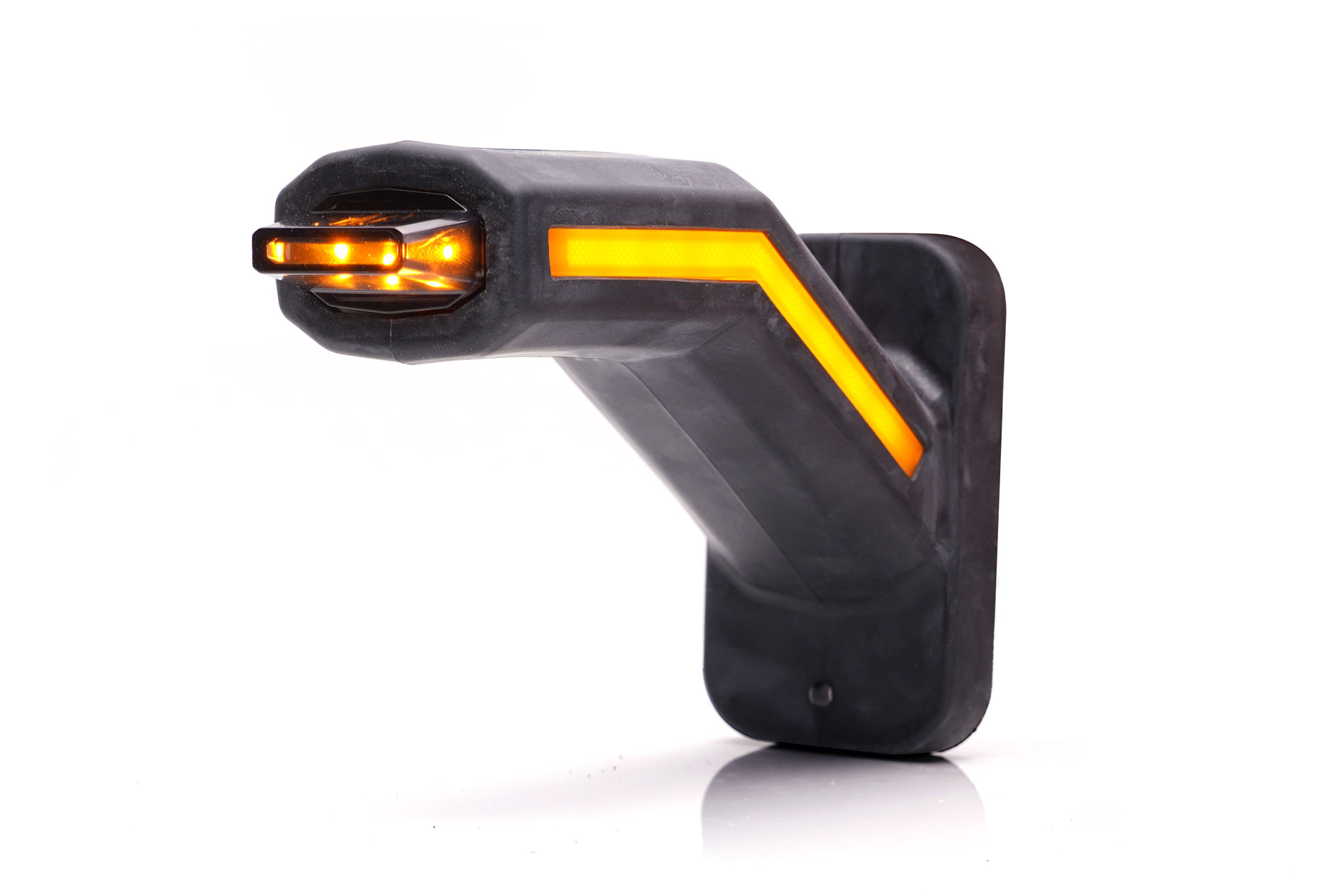 Front-rear end-outline and side marker lamp with side indicator 2087 L N