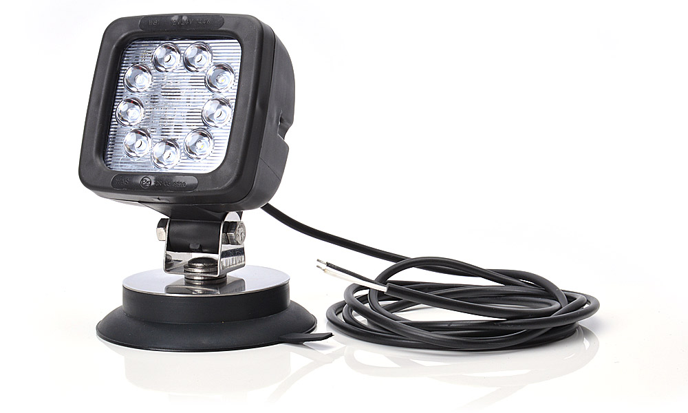 Lampa robocza 9LED (magnes, kabel zwykły 2,5m) 683.1 / 683.1 ADR