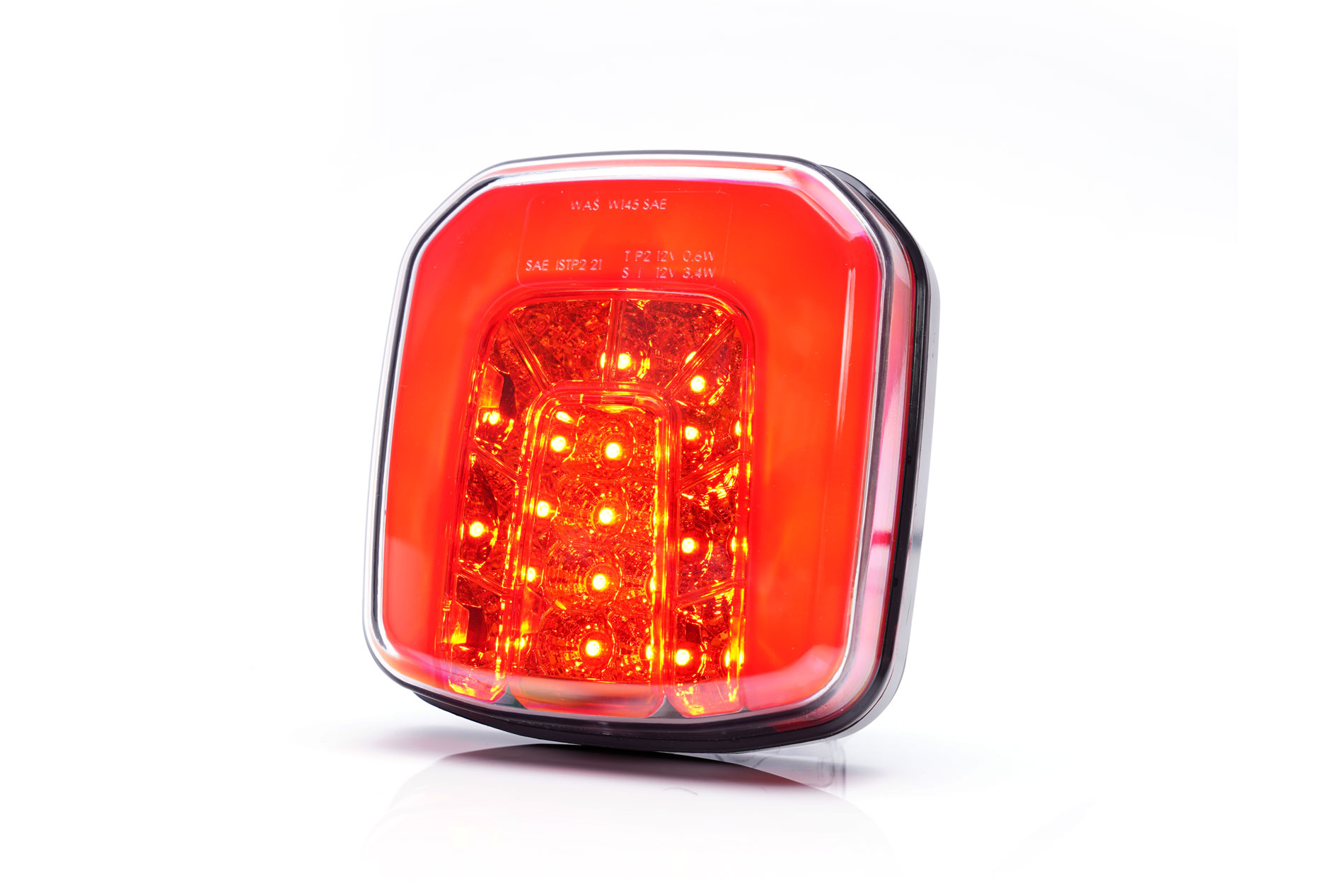 LED tail lamp tail/turn/stop, SAE compliant 1609 SAE