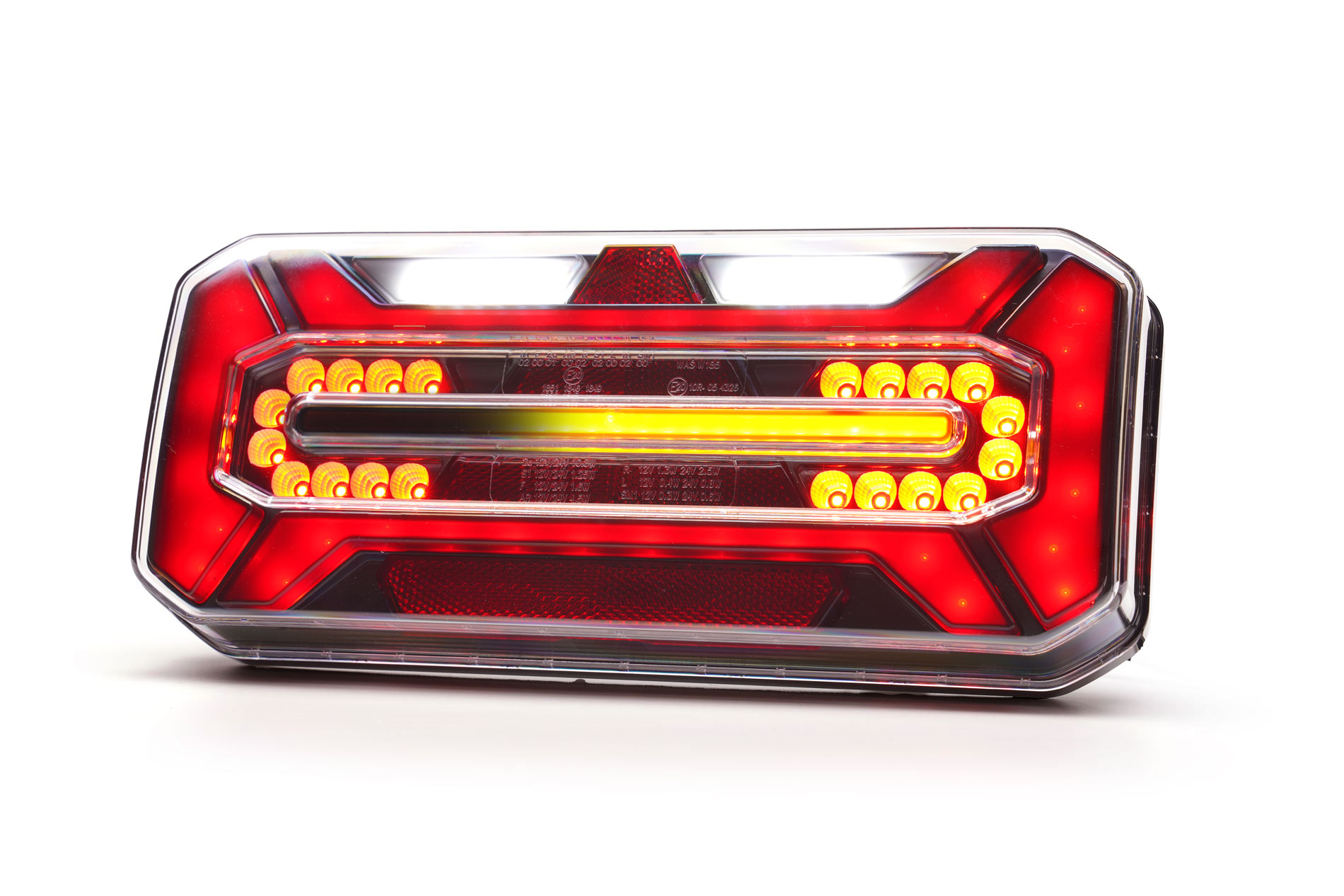 Multifunctional rear lamp 1278 DD L BLACK / 1278 DD L BLACK ADR