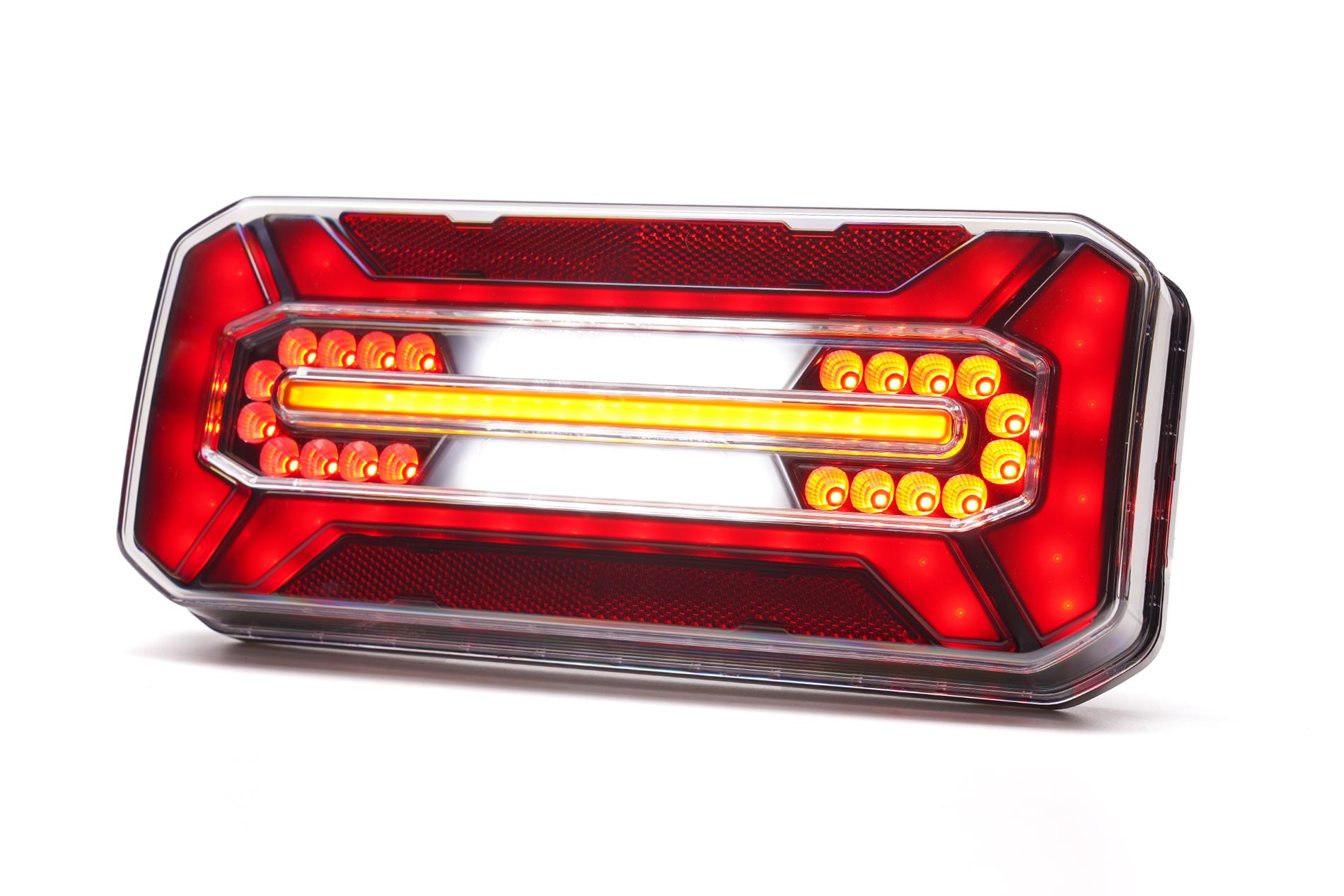 Multifunctional rear lamp 1290 L/P BLACK TYCO