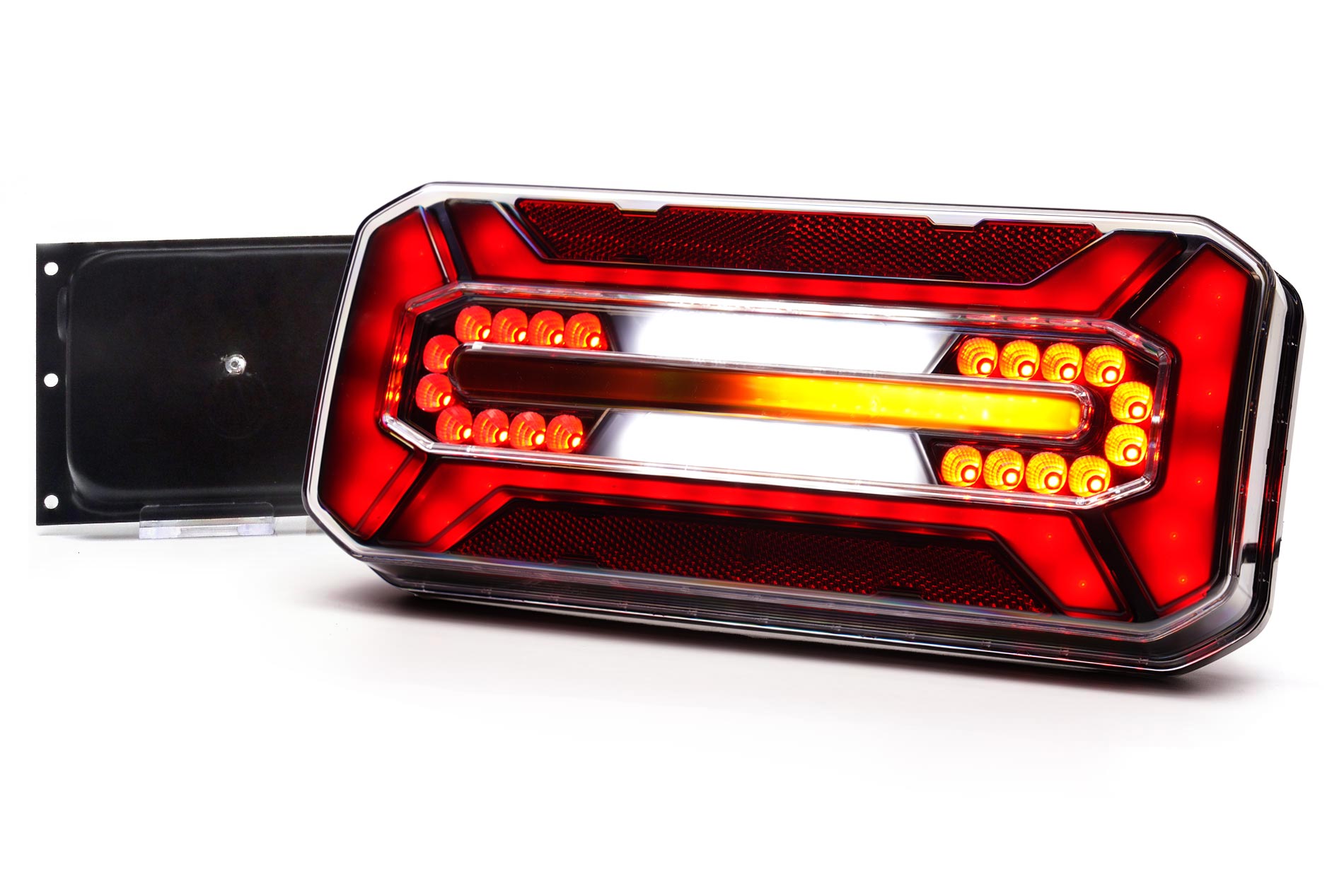 Multifunctional rear lamp 1302 DD L BLACK O24