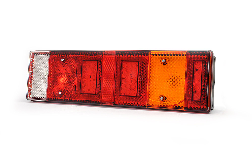 Combination rear lamp without side position light, with Schlemmer connector 663SZ